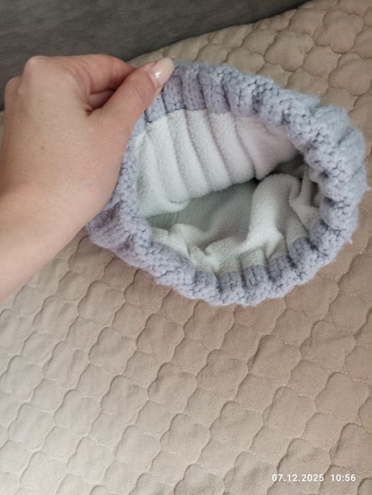 Для девочки шапка и снуд