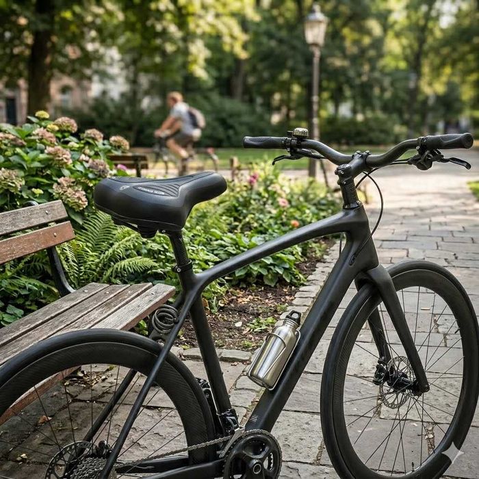 Широка седалка за велосипед – 20см, Екстра мека пяна за Cruiser/MTB/BMX С Код СЕ 6919