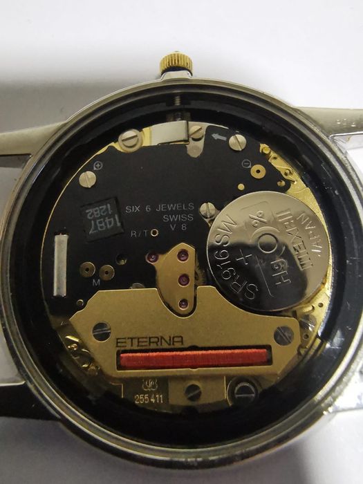 Ceas Eterna 3100.47 bezel aur 18 k
