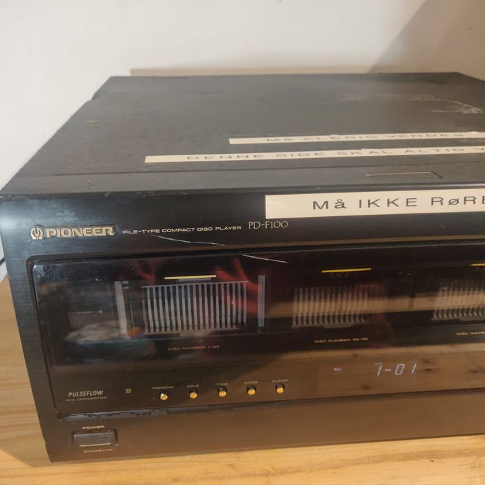 Cd player Pioneer PD-F 1000-defect-