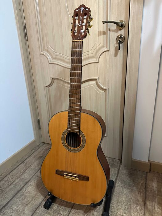 Chitară clasică Crafter – made in Korea, cedar top + husă