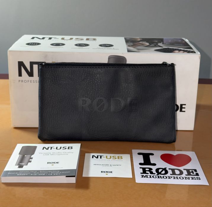 Microfon Rode NT USB + brat profesional