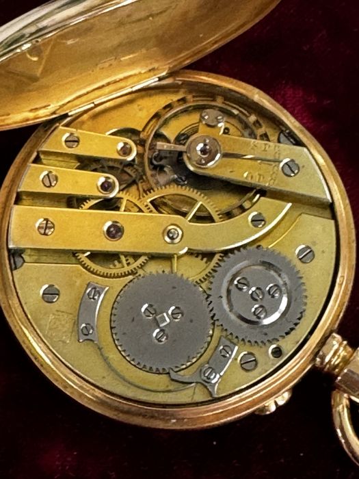 Златен Часовник Demi Chronometre  18 К. Geneva 1904 г