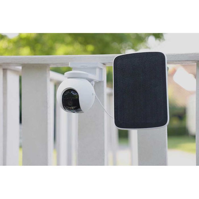 Kit Camera IP 4G EZVIZ EB8, 2K, panou solar