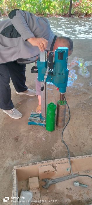 Машина алмазного бурления