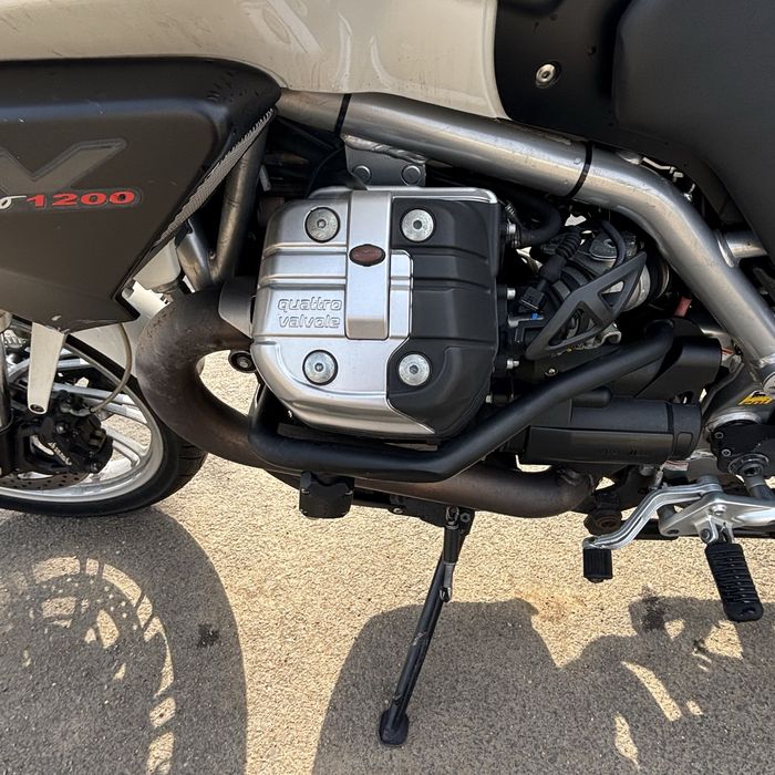 Motocicleta 1200, Moto Guzzi Stelvio, transmisie cardan, pregatita sezon, revizie completa