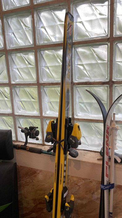 Зимни ски с апарати или щеки