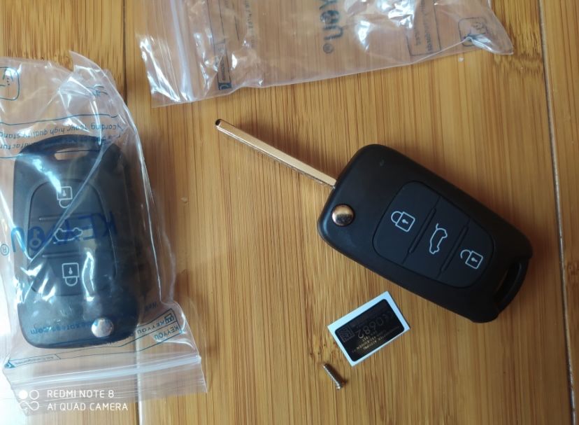 Корпус ключа на Киа Рио Hyundai Accent