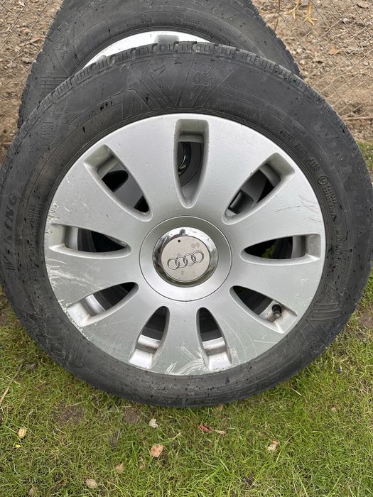 Jante Audi A4 B7 16” si anvelope Viking 205/55/16