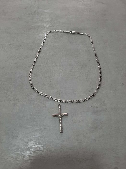 Сребърен Синджир с Кръст 925