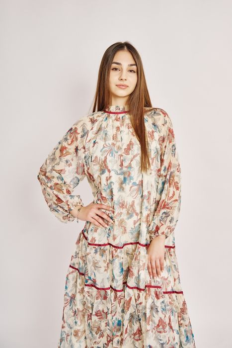 Шифоновое платье