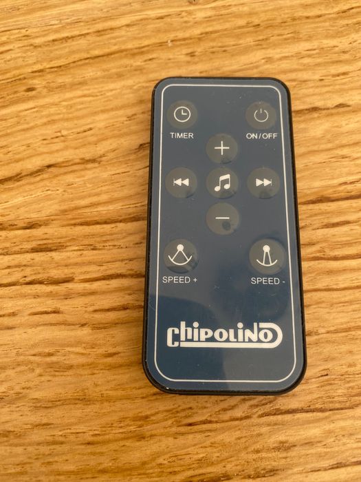 CHIPOLINO Електрическа бебешка люлка - шезлонг ЙОГА АСФАЛТ