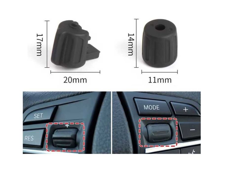 Копчета (ролкови) за волан на BMW 5 F10 , BMW 7 F01