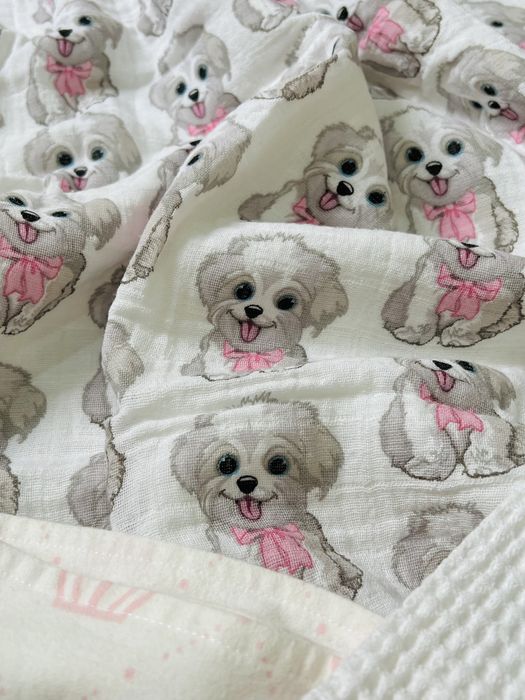 Муслиновый плед + подарок