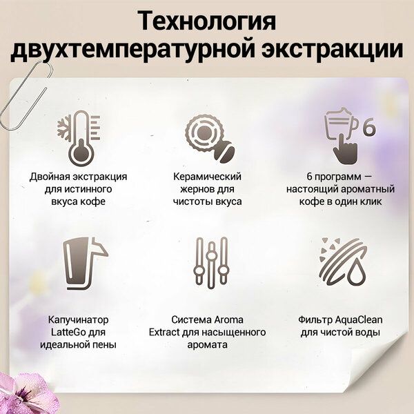 Автоматическая кофемашина Philips Серия 3300 EP3341/62 CN , AromaExtra