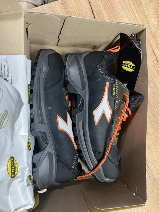 Работни обувки Diadora Sport Diatex Low S3 WR CI SRC, Черно-зелено -42 номер