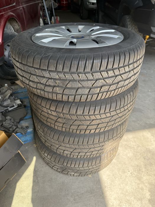 4 джанти и зимни гуми с тазове за мерцедес GLA/GLK с работещи датчици