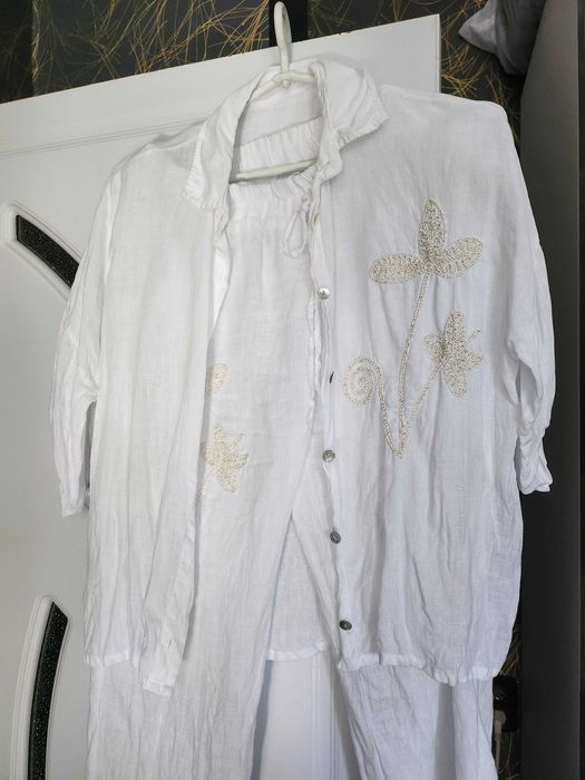 Продавам италиански летни комплекти 100% лен