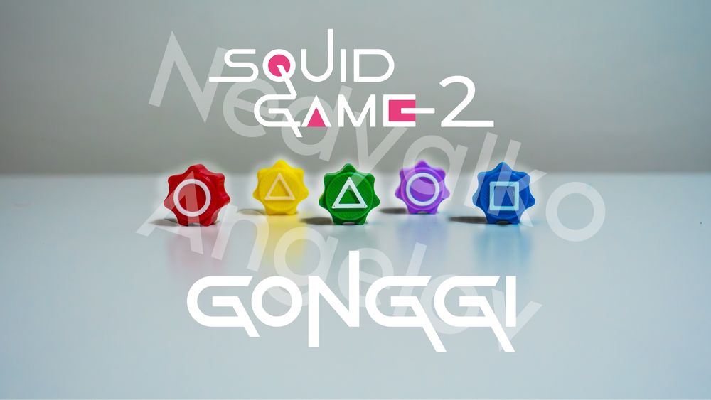 Gonggi (гонги или гонгги) - известната игра от squid game