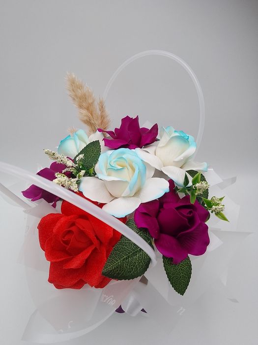 Мыльные букеты и мыльные сумчки