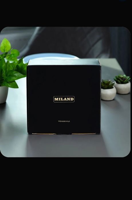 Набор фарфоровых менажниц на бамбуковой подставке 4 шт.