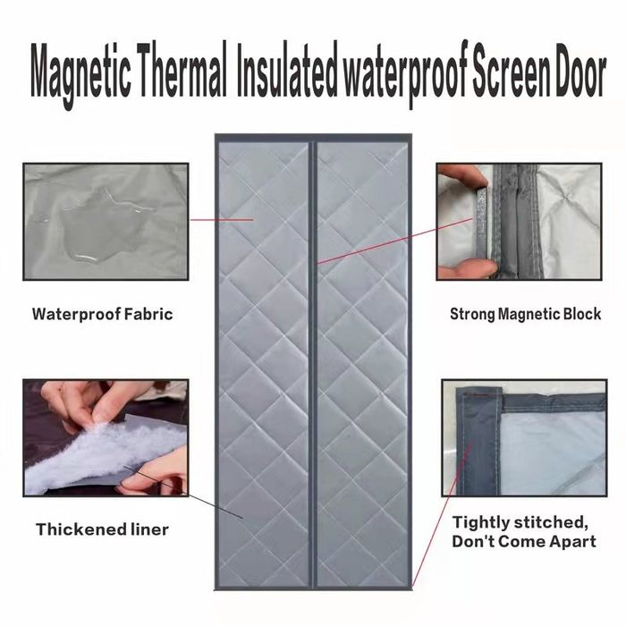 Теплоизоляционные шторы для входных дверей 
 см 
Коричневые 
Страна пр