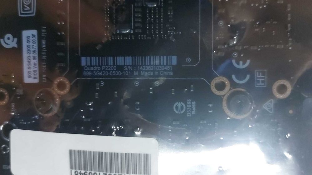 Placa video PNY NVIDIA Quadro P2200, de 5GB, GDDR5 -sigilate sau SH