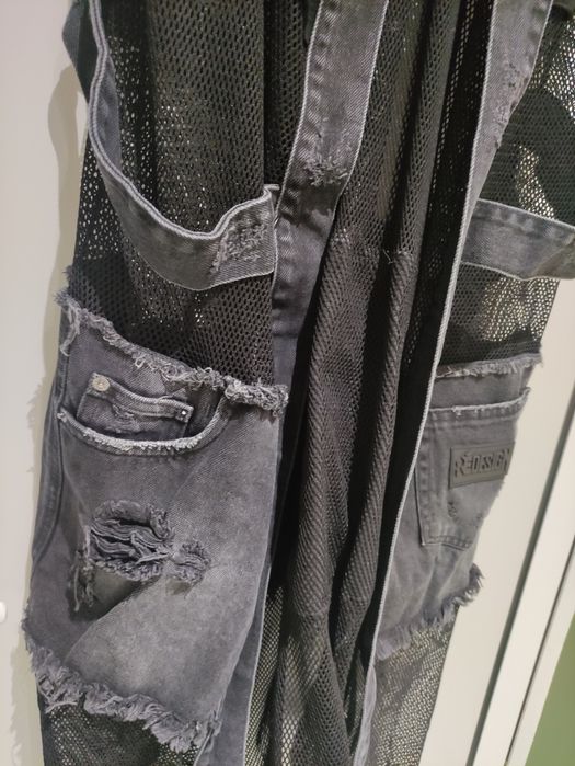 Жилетка деним / мрежа