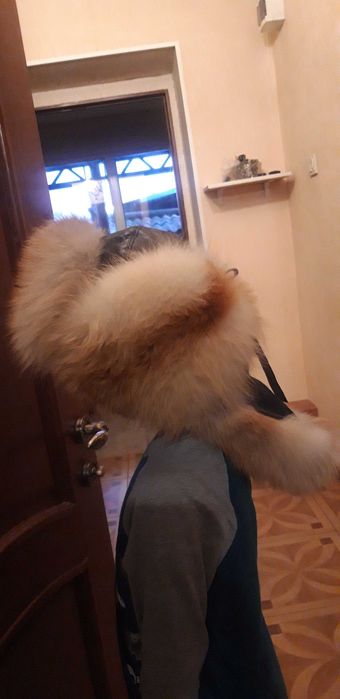 Шапка зимняя, очень тёплая