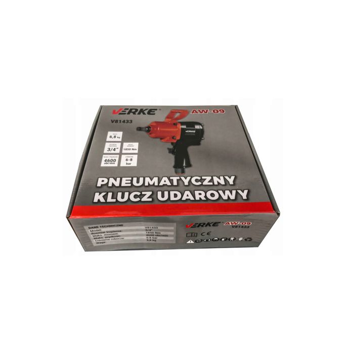 Pistol de impact pneumatic 3/4" 1850 Nm Verke