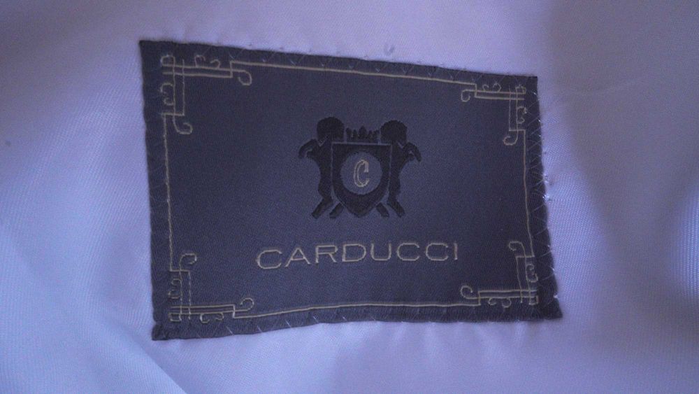 Официално сако Carducci размер 48 бяло Slim Fit – като ново