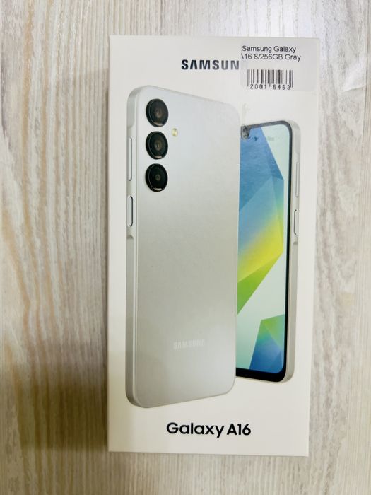 Samsung A 16 8/256 GB holati ideal 4 oy ishlatilgan