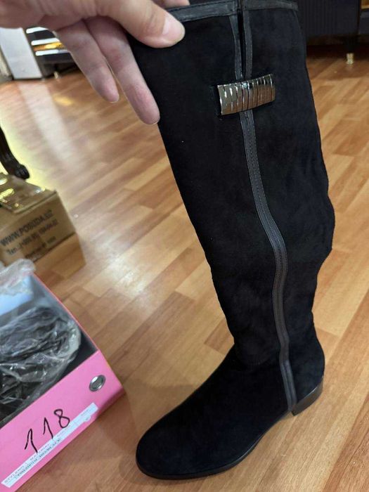 продам сапоги замш