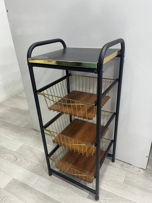 Этажерка из нержавеющей стали
С выдвижными ящиками