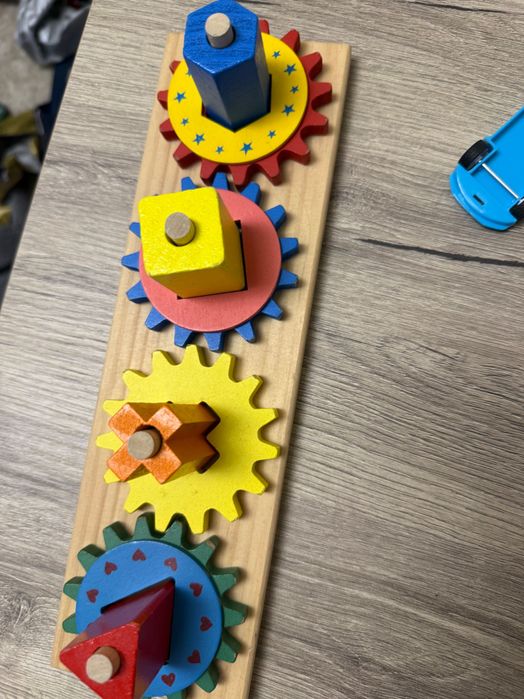 Viga дървена игра рибки, Janod дървена игра, дървени пъзели