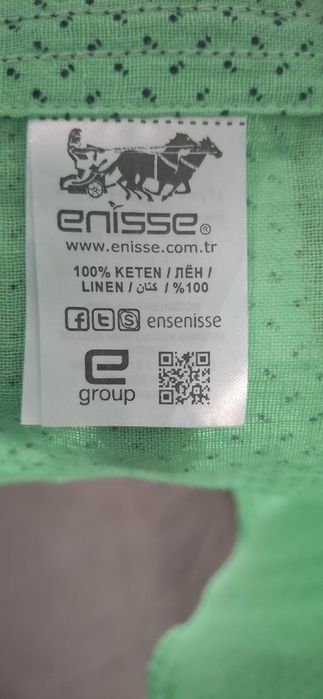 Мужская Рубашка 100% Лён!