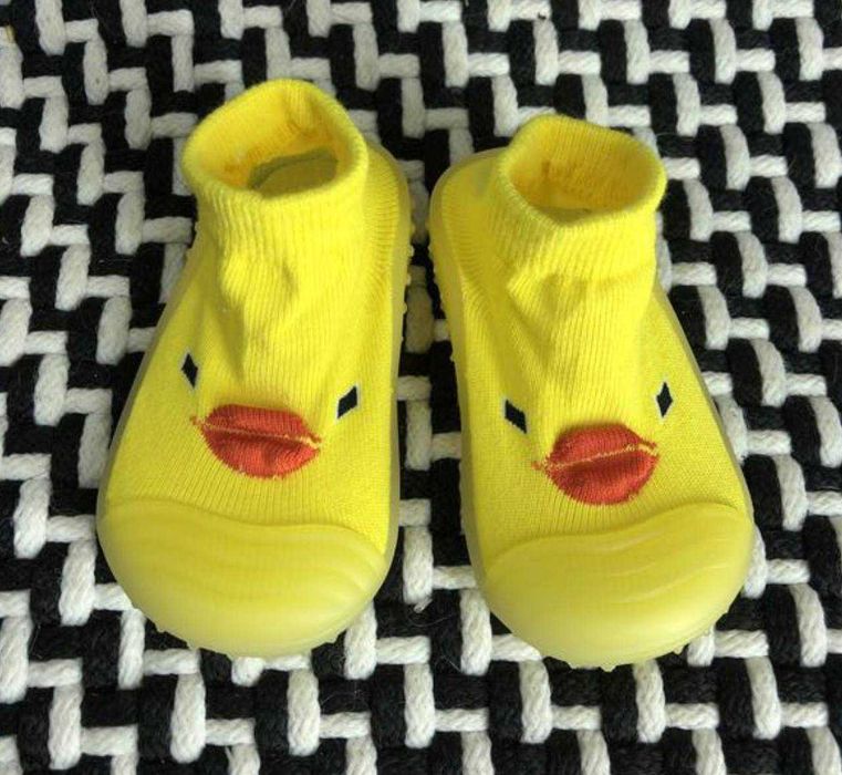 Бебешки пантофки със силиконови подметки 20 21 размер 12,5 стелката