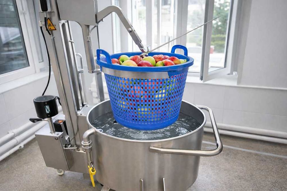 Linie profesionala suc mere, pere, alte fructe si legume