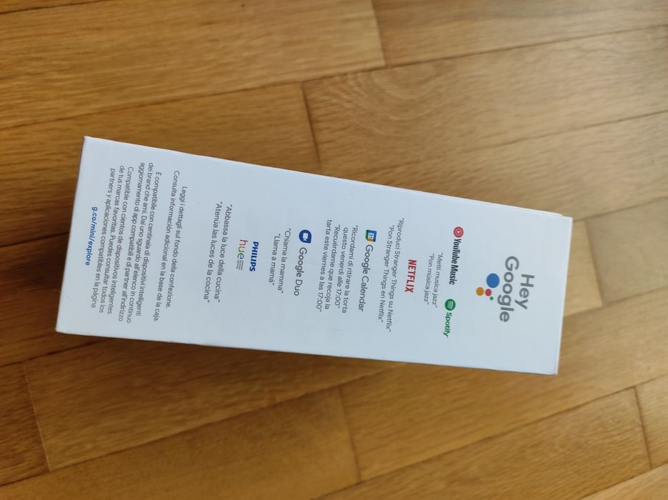 Смарт тонколонка Google nest mini 2nd gen