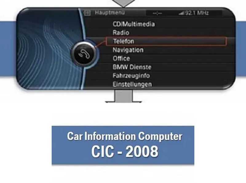Безжичен Apple CarPlay / Android Auto за BMW E84 F20 F30 F10 E90 2008-2012 CIC система