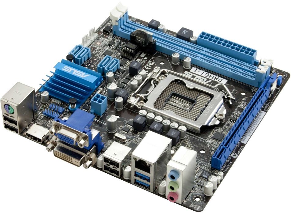Дъно Дънна платка ASUS P8H61-I (REV 3.0) LGA 1155 MiniITX DDR3