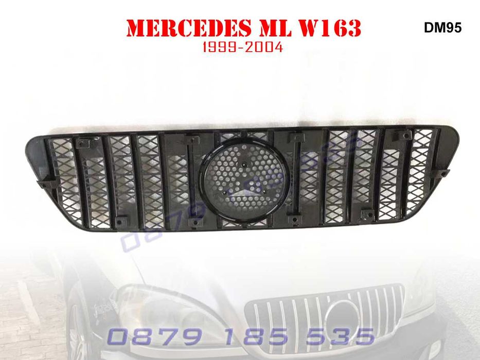 Решетка GT Mercedes ML W163 мерцедес тунинг грил мл
