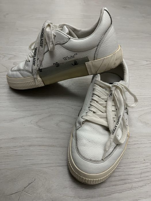 Оригинальные Off-White Low Vulcanized White, размер 41