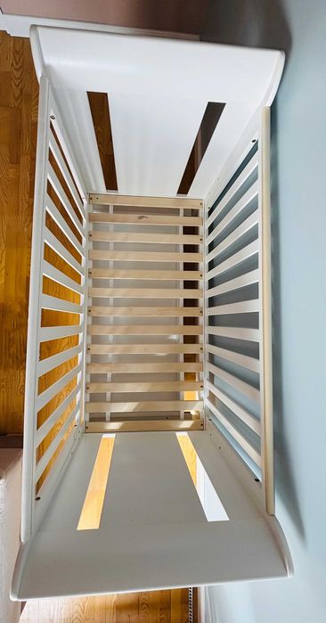 Бебешко легло Tutti Bambini Katie, 3 in 1, Бяло