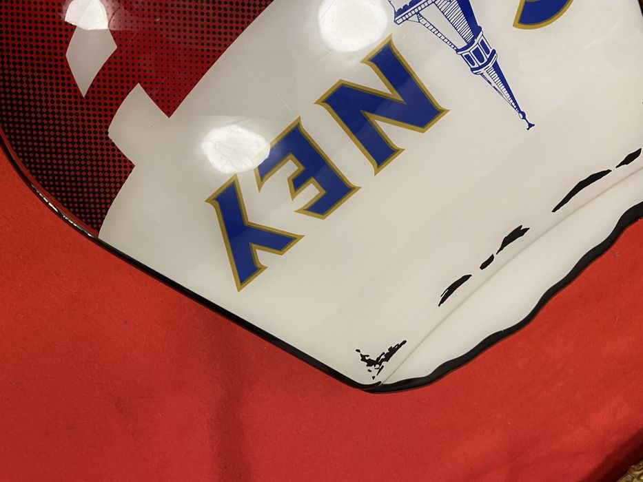 Винтидж светеща реклама на белгийска бира