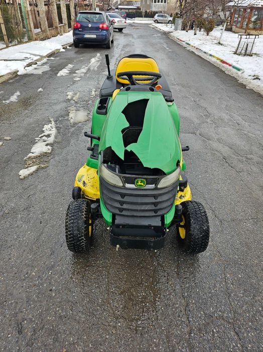 Тракторна Косачка JOHN DEERE X300R/KAWASAKI.18.К.С. Перфектна