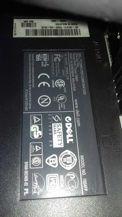 Monitoare LCD Dell 15",MYRIA 19"-la 220V;STEP 19"-la 12V,XEROX-17"220V