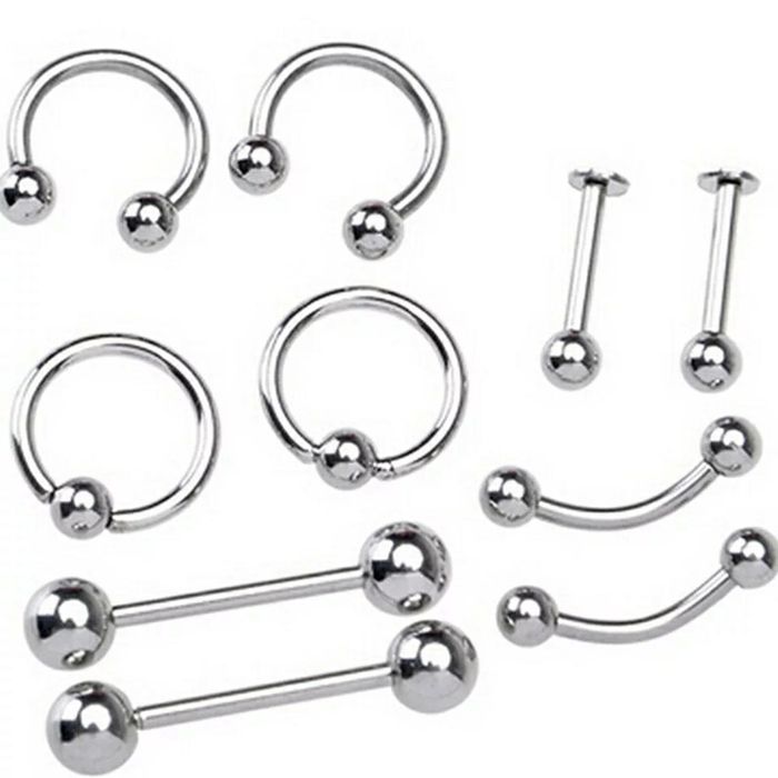 Pirsing pricing piercing nas buza buric limba etc Stainless Steel