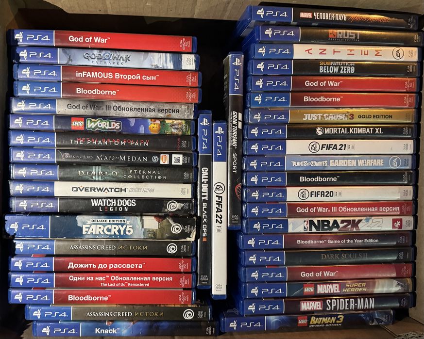 Диски для ПС4 и ПС5 / Sony Playstation (Игры) PS4/PS5