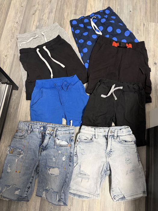 Тениски и къси гащи 110-116р. - adidas, zara, okaidi, us polo